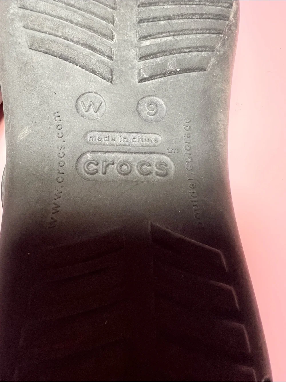 Crocs Serena (Sexi) Black Sandals Flip Flops, Women’s Size 9